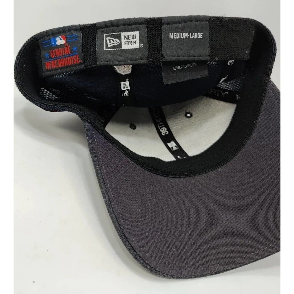 Boston Red Sox Hat Gray Heathered Brim By New Era 39 Thirty MLB sz M/L - Picture 5 of 9